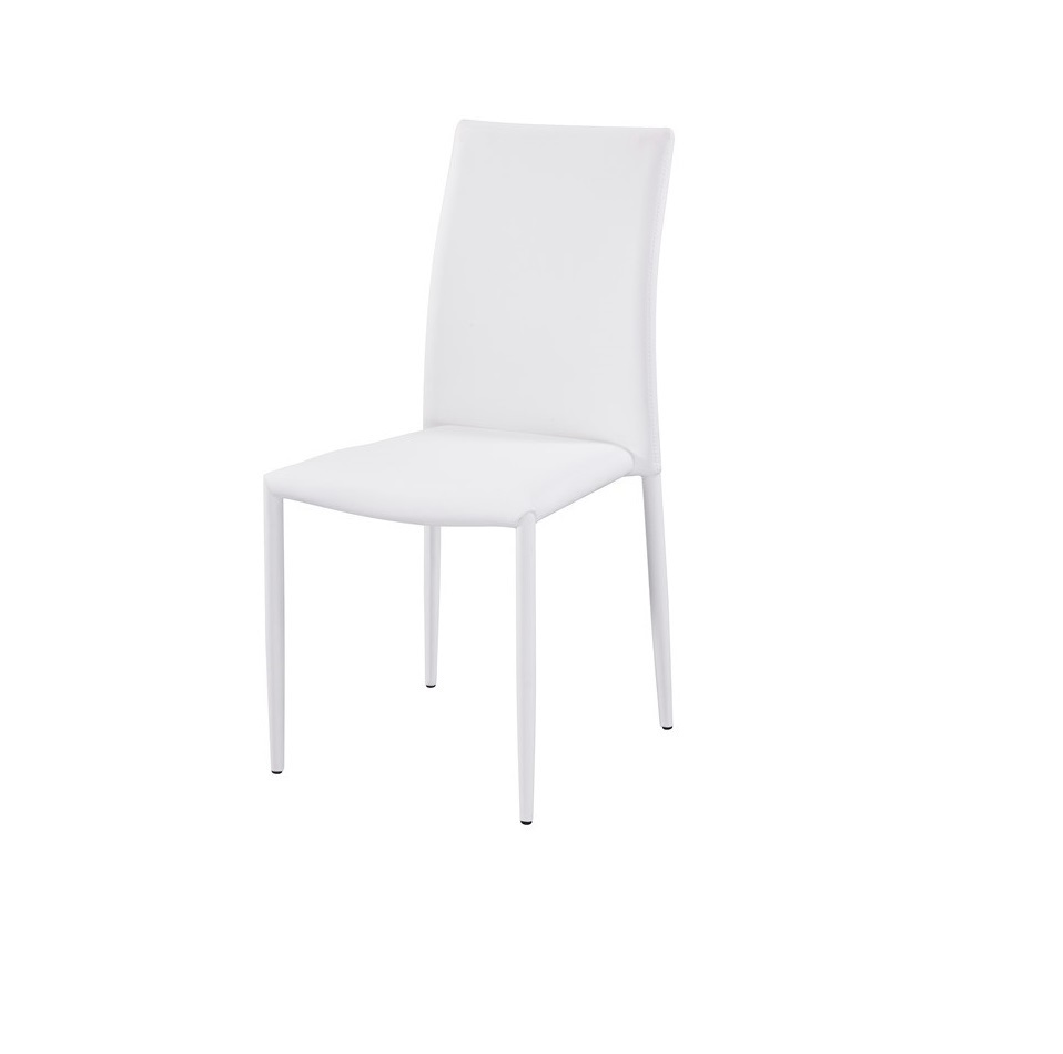 Modern Chair Eco-Leather White
